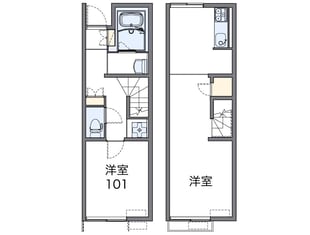 レオネクストヴィラージュの物件間取画像